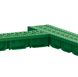 Лоток водовідвідний пластиковий Easy 2 DN100 H70 з решіткою пластиковою А15 зеленого кольору